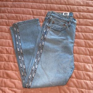 LEVIS 501 cropped jeans